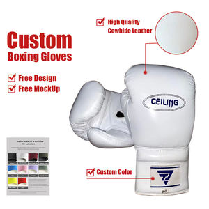 ถุงมือชกมวยขายส่ง ขนาด 12 ออนซ์ 14 ออนซ์ 16 ออนซ์ รับทำโลโก้ของคุณเอง ถุงมือ<span class=keywords><strong>มวยไทย</strong></span> - Product Image 6