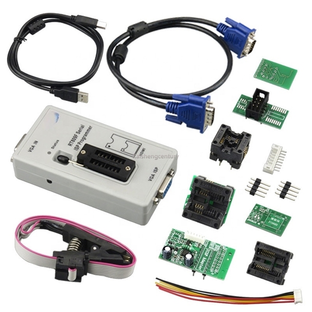 Original High Quality RT809F motherboard LCD high-speed USB programmer BIOS burner intelligent reading and writing program