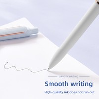 Stylo Gel Pression à Forte Valeur Chromatique, Personnalisable avec LOGO, Rose Mignon Morandi, Pointe Balle 0.5mm, en Plastique, pour Publicité