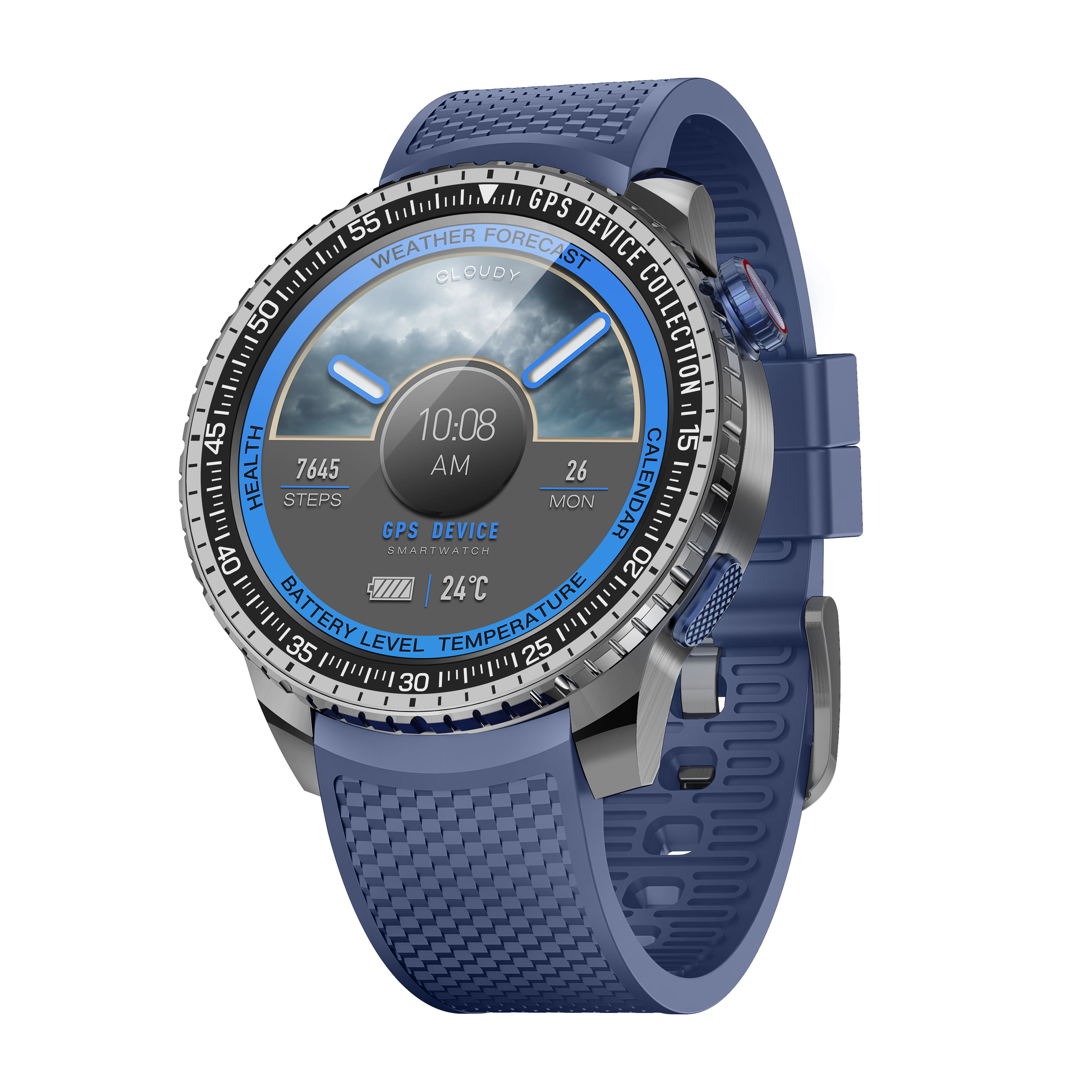 LC320 Smart Watch 2026 Dual-frequency 6-satellite GPS Module Heart Rate&Blood Oxygen Monitoring Multi-sport Smartwatch