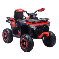 Quad électrique pour enfants 12V, 4 roues, à batterie, avec accélérateur manuel et son moteur réaliste