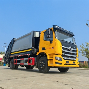 Camion à ordures GENLYON à grande capacité, haute performance et durable, camion à ordures à compression - Product Image 1