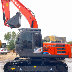 Excavadora Usada Hitachi ZX200, Excavadora de Cadenas de Segunda Mano, 20t, Maquinaria de Construcción Original de Japón, Hitachi200 en Buenas Condiciones - Product Image 1