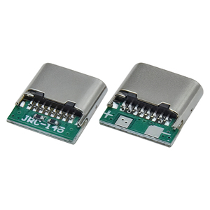 <span class=keywords><strong>USB</strong></span> 3.1 Tipo-C 16P Fêmea Conector Material de cobre com Dual 5.1K resistores para PCB Application Board Montado