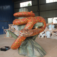 Serpent télécommandé à distance, modèle d'animal réaliste, en stock