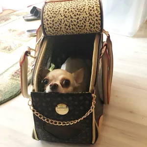 Gegarandeerd Kwaliteit Unieke Ademend Pet Hond Kat Carrier Ontwerp Mode Handtas