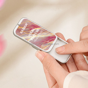 Coffret cadeau pour femme bio avec logo personnalisé, format voyage, parfum solide longue durée, baume parfumé portable - Product Image 4