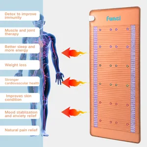 맞춤형 뷰티 Pemf 자수정 원적외선 한국 난방 바이오 크리스탈 매트 공장