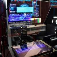 Téléprompteur professionnel ultra-clair 70/30 60/40 T/R avec réflecteur unidirectionnel en verre et miroir de transparence unidirectionnel