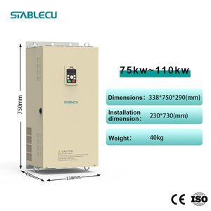 ปั๊มน้ำแบบอุตสาหกรรม220V 380V 0.75-560kw Rs485 <span class=keywords><strong>60kw</strong></span> 600 VFD 50Hz/60Hz Para Bomba de velocidad Del Motor - Product Image 3