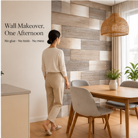 Papier peint imitation bois MORLENX, autocollant, adhésif, PVC, imperméable, imitation planches de bois, pour la décoration murale intérieure