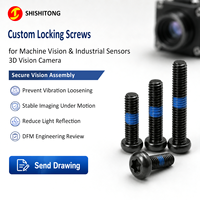 Vis de précision anti-desserrage à tête cylindrique Torx haute résistance 10B21 SCM435, fabricant de vis pour caméra intelligente