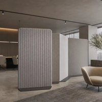 Paravent Acoustique Moderne Autoportant en Feutre PET pour Bureau, Réduction du Bruit, Utilisation Extérieure et Chambre à Coucher