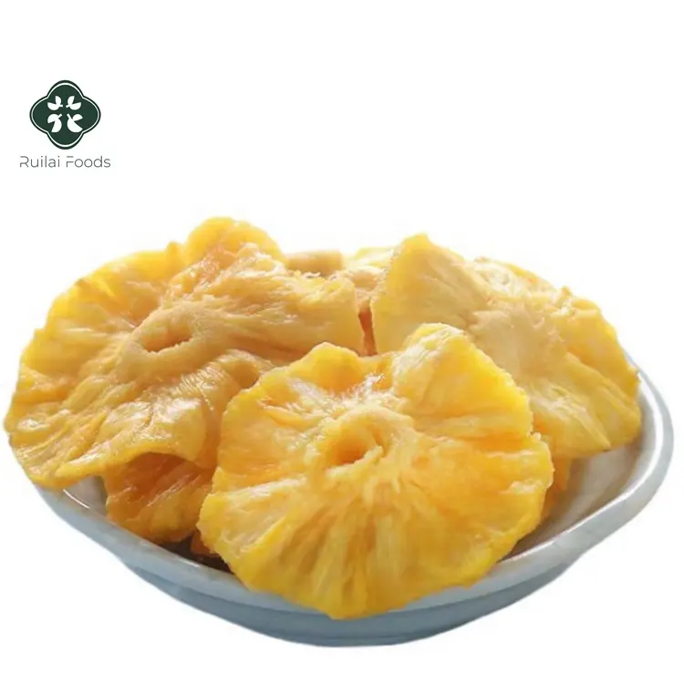 Kein Zusatz Premium 100% natürliche reine fd trockene Ananas scheiben gesunde Frucht Snack getrocknete Ananas für Tee