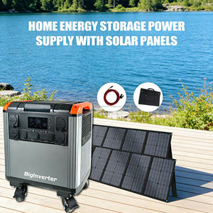 BIGINVERTER 5000w Station d'alimentation solaire portable 5kWh LiFePO4 pour la maison, l'extérieur et les situations d'urgence - Product Image 6