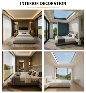 Cabine Apple, séjour mobile, séjour en plein air, chambre de célébrité, chambre panoramique en verre, camping, <span class=keywords><strong>villa</strong></span>, chambre intégrée, acier coloré - Product Image 6