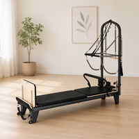 Machine de Pilates Commerciale en Aluminium avec Demi-Tourneuse, Équipement Multifonctionnel Réglable pour Studio de Yoga Personnalisé