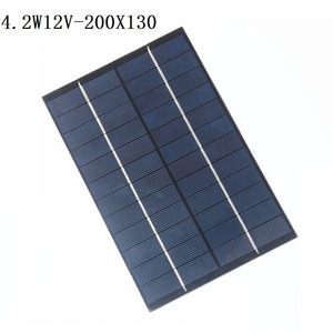 Tablero de batería de epoxi laminado de varios tamaños 1,5 W-6W 12V Panel solar pequeño <span class=keywords><strong>Sunpower</strong></span> Cell - Product Image 1