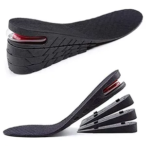 Campione gratuito inserto tallone a 4 strati 3-9cm sollevatori per scarpe più alti con cuscino d'aria soletta per scarpe elevatore solette invisibili per aumentare l'altezza