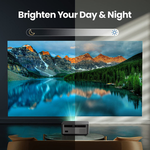 Rigal p1e 450 <span class=keywords><strong>Ansi</strong></span> <span class=keywords><strong>Lumens</strong></span> HDMI Android Beamer dữ liệu nhà loa chuyên nghiệp hệ thống âm thanh 4k <span class=keywords><strong>LCD</strong></span> chiếu cho giảng dạy - Product Image 3