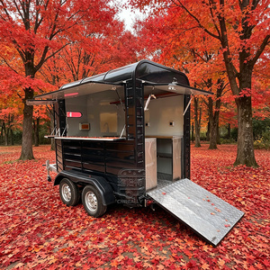 Modern Horse <b>Box</b> With Multi Function Layout For Outdoor Catering And Pop Up Events Street Food Cart - Product Image 2