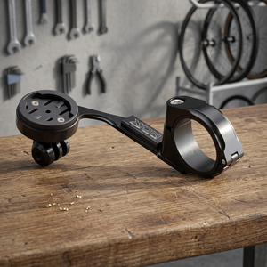 Support de fixation pour ordinateur de vélo XON XBT-27 en alliage noir 6061, extension de support de chronomètre pour guidon avant, utilisation extérieure - Product Image 2