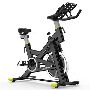 Bicicleta de ejercicio magnética de Cardio para gimnasio comercial, bici giratoria de ciclismo para interiores, para culturismo