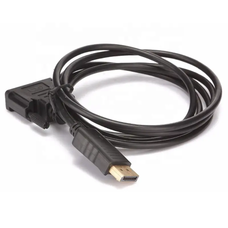 1m 2m 3m 5m 10m MALE-MALE Display Port To DVI 24+1 1.8m Cable