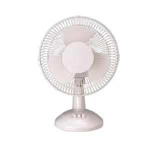 Ventilador de mesa oriente motor de cobre 9 polegadas, preço barato, 3 velocidades, lâminas de plástico e 64 peças grelha