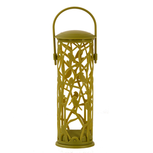 Esschert Design Toit vert Mangeoire pour oiseaux en tube pour l'extérieur Chiffchaff Suetball Silo - Product Image 6