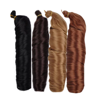 Extensions de cheveux bouclés en vrac, boucles françaises, spirales, cheveux ondulés pour tresses, vente en gros