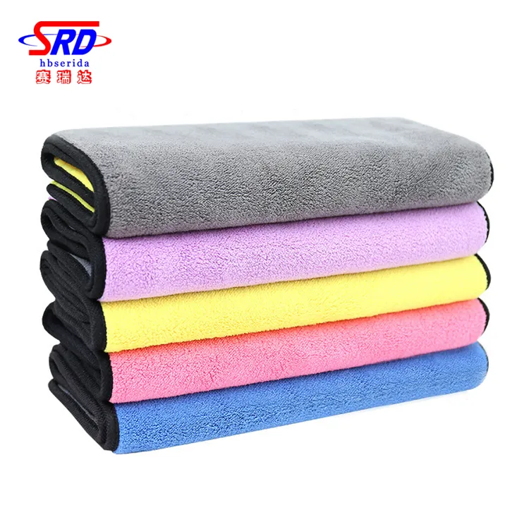 600 gsm Microfiber Towel Factory Supply Multicolor Multipurpose Cheap Microfiber Magic Car Towel Camping Sports Towel And Care