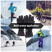 Guantes Térmicos Recargables OEM con Pantalla Táctil, Unisex, para Esquí, Ciclismo y Motociclismo
