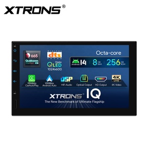 Xtrons 7 inch Octa lõi Android 14 <span class=keywords><strong>8GB</strong></span> + 256GB hệ thống định vị xe (4G LTE *) phổ đôi DIN Kích thước tiq742p - Product Image 3