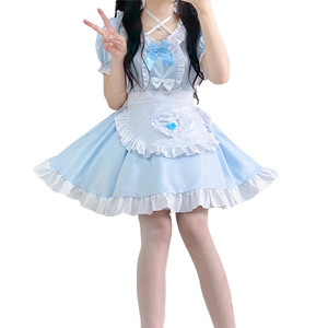 Tenue de demoiselle d'honneur Lolita, robe mignonne et élégante pour cosplay d'anime, jeu de rôle, printemps 2025, taille S M L - Product Image 5