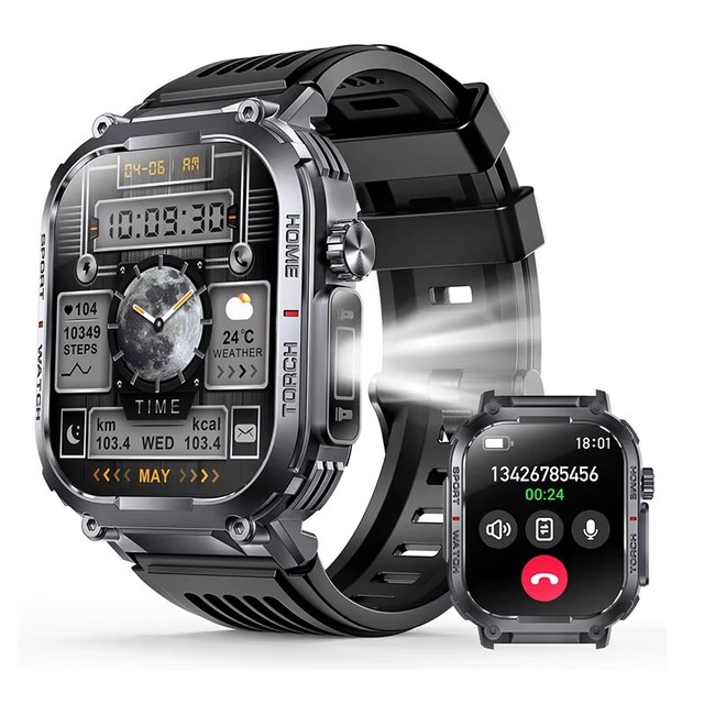 New S320B Newest Outdoor Sports Smart Watch 2.02 Inch Voice Assistant Hd Large Screen Support Health Monitoring Fitness Tracker