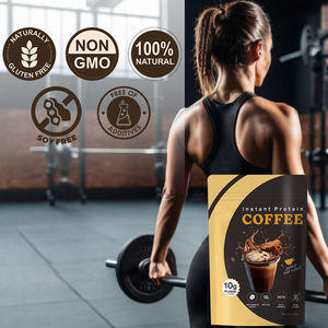 OLLI Vente en gros Café protéiné instantané de qualité supérieure Café céto avec suppléments à base de plantes Poudre de café saine et sans additif - Product Image 3