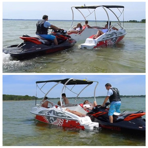 Moto Acuática HUA YU Lancha Rápida Convertible en Yate para 6 u 8 Personas - Product Image 4
