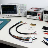 Harnais de câblage électrique étanche IP67 personnalisé, câble de clôture souterraine haute tension pour la protection périmétrique agricole