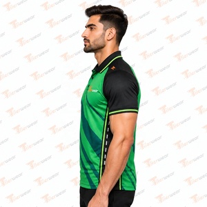 Polo de golf personnalisé pour hommes, sublimation, respirant, vêtements de sport, séchage rapide, vêtements d'équipe, fabrication OEM, marque privée, fabricant - Product Image 4