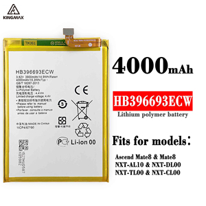 Remplacement HB396693ECW de haute qualité pour <span class=keywords><strong>batterie</strong></span> Huawei <span class=keywords><strong>Mate</strong></span> <span class=keywords><strong>8</strong></span> pour modèle de <span class=keywords><strong>batterie</strong></span> d'origine Huawei NXT-CL00 NXT-AL10 TL00 DL00 - Product Image 2