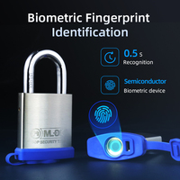 Prymok — cadenas de protection, IP68, avec verrouillage de verrouillage par empreinte digitale, porte intelligente, sans clé