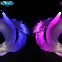Câble à fibres optiques PMMA de 0,75 mm, 2700 m, pour plafond étoilé, à éclairage par le bout, enroulement PMMA à fibres optiques à éclat final