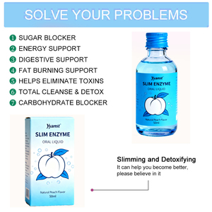 Private Label Slimming Control Appetite Weight Management Improve Digestion Fat Burner Weight Loss <b>Enzyme</b> Oral Liquid Drink - Product Image 3