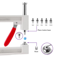 Machine à perler manuelle Hongcai Mini DIY pour la pose de perles, outil de façonnage manuel pour la fixation de perles à domicile