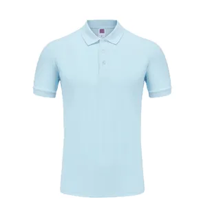 Polo d'été à logo personnalisé Chemises polo pour hommes 220G ajustées 100% coton Chemises à manches courtes pour hommes