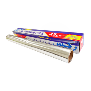 Folie de qualité alimentaire ménage restauration aluminium feuille d'aluminium rouleau couleur boîte cuisine utilisation pour la cuisson des aliments 8011/1235 rembobinage 10mic - Product Image 4