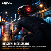 Casque de vélo intelligent à LED, certifié CE EN1078, léger en PC et EPS, 20 aérations, réglable, pour adultes et jeunes, sécurité à vélo