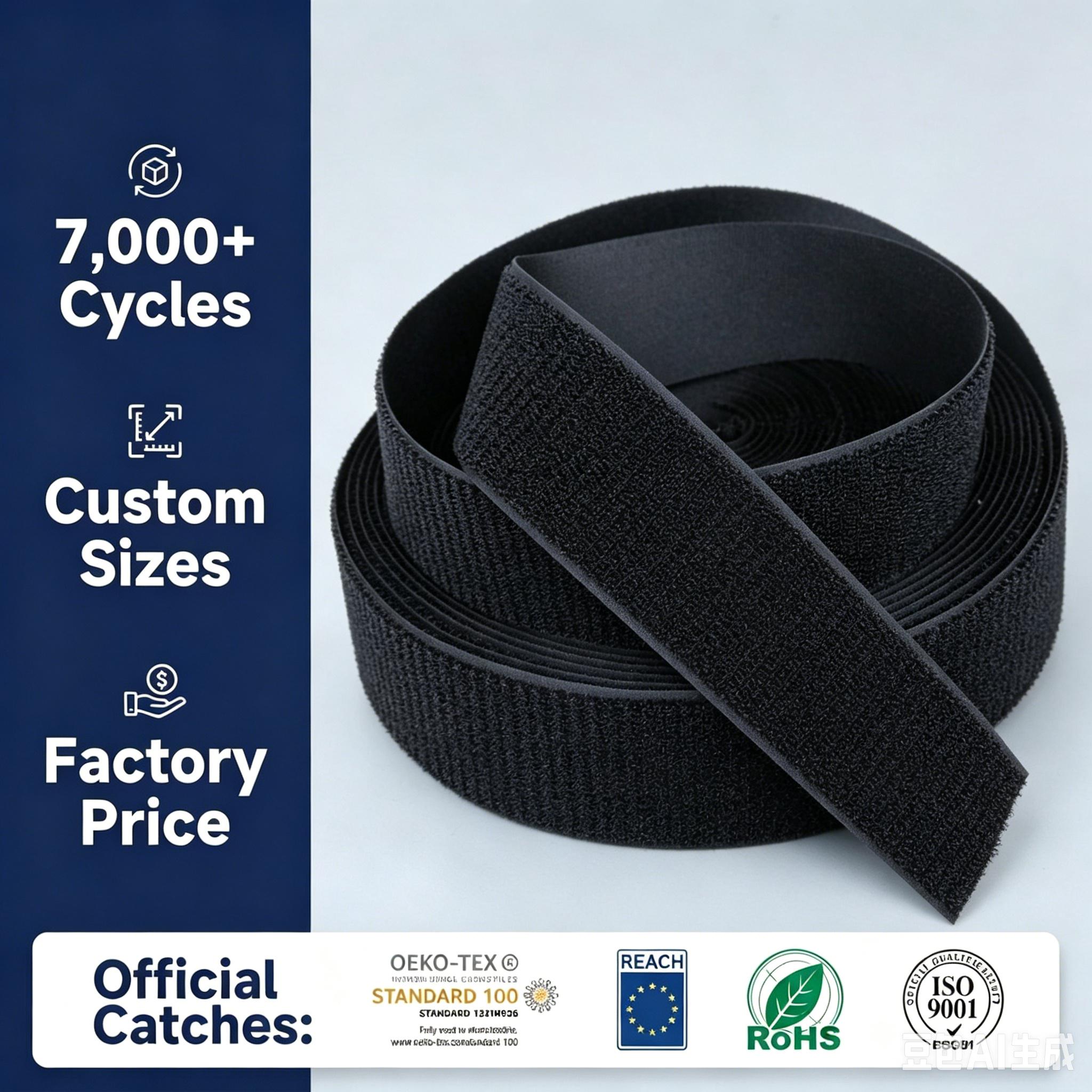 Ultra Strong 100% Nylon With Customizable Unbrush Unnaped Loop, Suitable For All Fields Such As Clothing And Home Goods