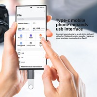 Alliage de zinc 10Gbps USB C vers USB un adaptateur Otg convertisseur Type C mâle vers USB3.2 Gen2 femelle pour téléphone portable Macbook